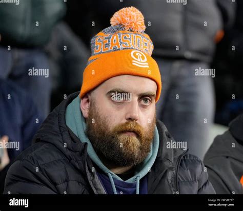 Blackpool UK 29th Dec 2022 An Unhappy Blackpool Fan During The Sky