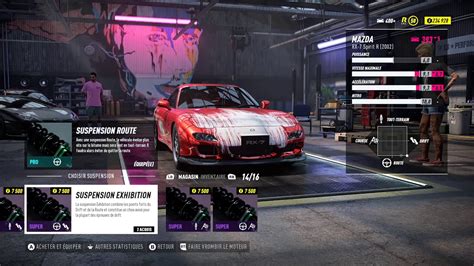 NFS Heat La Meilleure Voiture Pour Drift Mazda RX 7 Drift Build