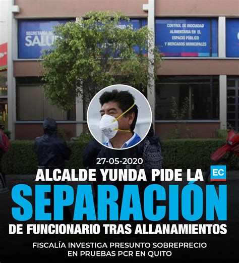 El Comercio on Twitter ATENCIÓN El alcalde Jorge Yunda pide la