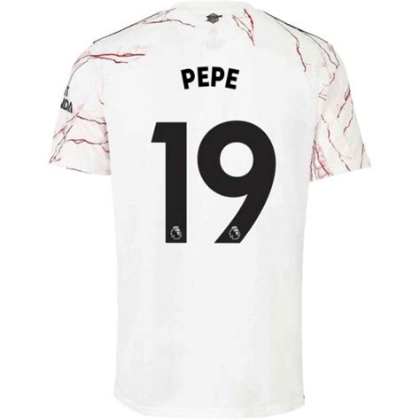 2020/21 adidas Nicolas Pepe Arsenal Away Jersey - SoccerPro