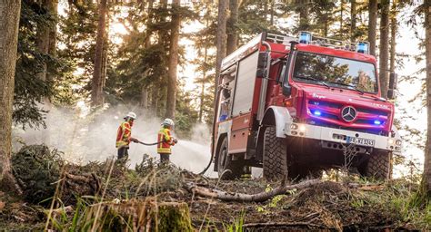 This Mercedes Benz Unimog Is The Greatest Fire Truck Ever Carscoops