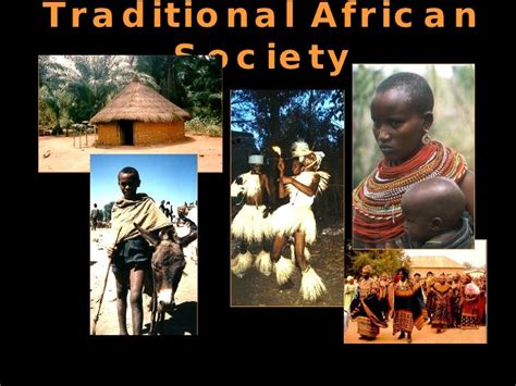 Traditional African Society