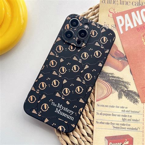 For Iphone Liquid Silicone Straight Edge Phone Case Cats Alexnld