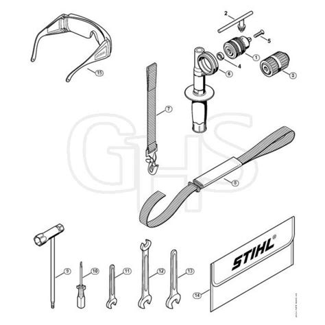 Genuine Stihl BT45 Q Tools Extras GHS