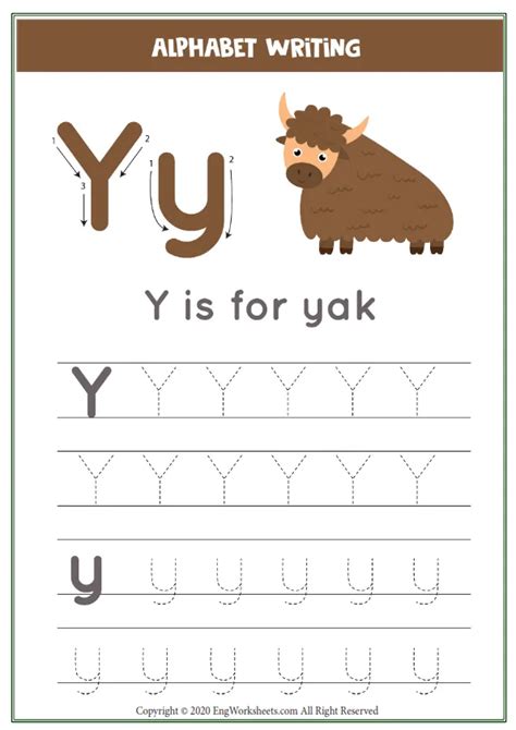 Printable English Alphabet Letters Worksheets and Exercises For Kids - EngWorksheets