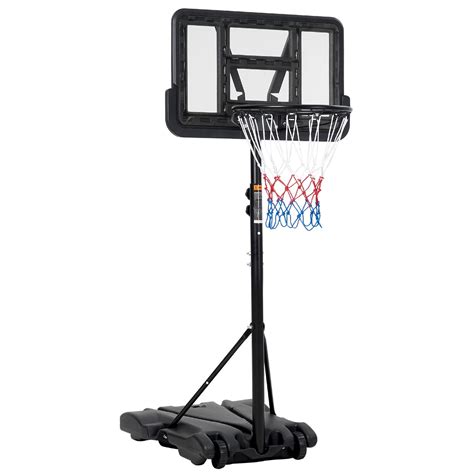 Huloretions Kids Basketball Hoop,Outdoor Portable Adjustable Basketball ...