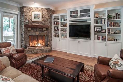 Add A Corner Fireplace To Get The Most Of Your Living Room Space