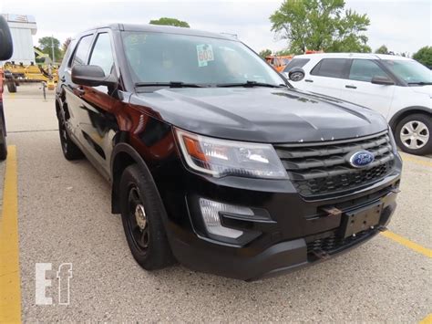 2017 Ford Explorer Police Interceptor Online Auctions