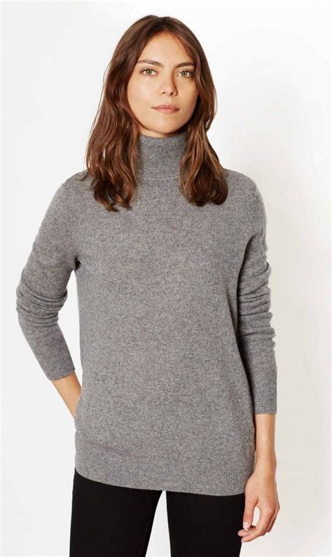 Oscar Cashmere Turtleneck Cashmere Sweater Women Turtle Neck