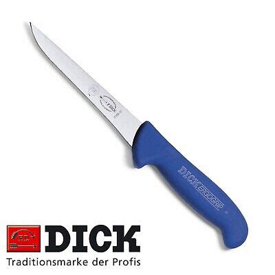 F Dick Ergogrip Cm Butchers Straight Narrow Blade Boning Knife