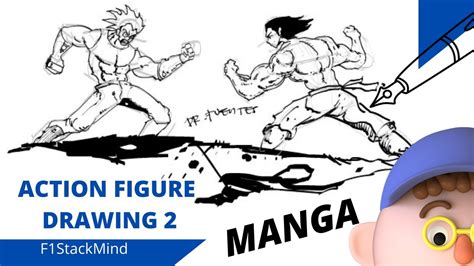 Dynamic Manga Action Figure Drawing With Adobe Cc Animate Youtube