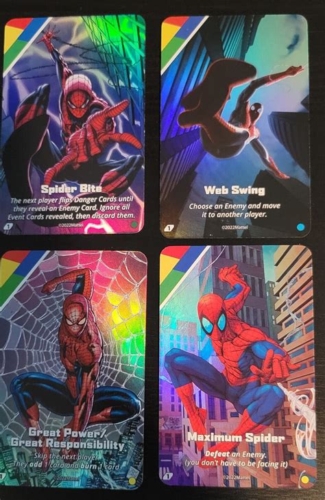 UNO ULTIMATE Marvel Card Game 2022 Spider Man Lot EBay