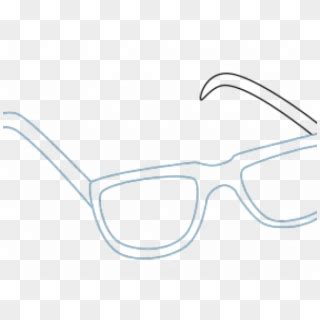 Drawn Spectacles Easy Drawing - Line Art, HD Png Download - 640x480 ...