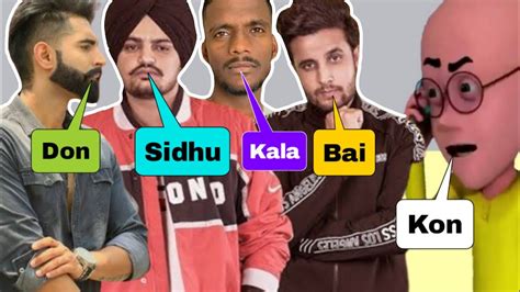 Punjabi Singer Roast Video Sidhu Moose Wala Vs R Nait Vs Kaka Vs