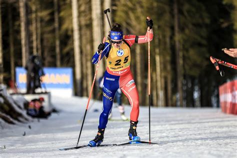 Pokljuka Julia Simon Deuxi Me Du Sprint Derri Re Elvira Oeberg