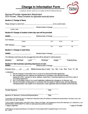 Fillable Online Dphhs Mt Change In Information Form Fax Email Print