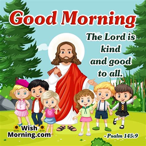 Good Morning Bible Verses For Children Wish Morning