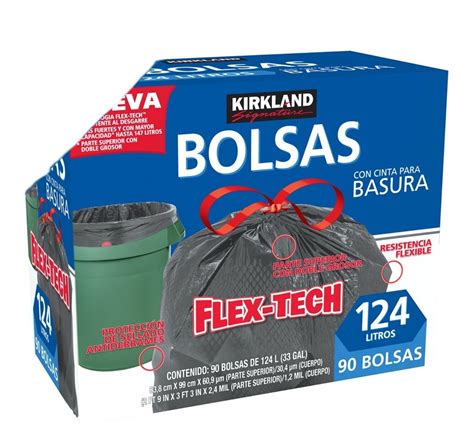 Bolsas Para Basura Lts Kirkland Signature Mercado Libre