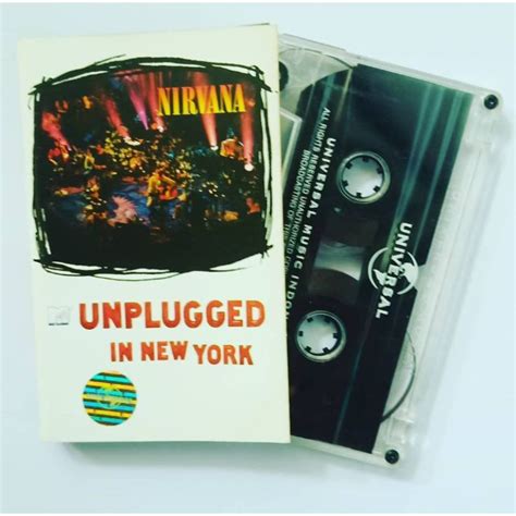 Jual Kaset Pita Nirvana Unplugged Original Indonesiashopee Indonesia