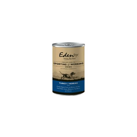 Eden Working Dog Food: Wet Food Turkey & Herring 400g - Dog from My Pet Warehouse UK UK