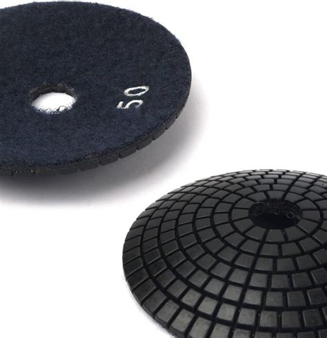 Inch Convex Diamond Polishing Pads Wet Use With Backing Pad Z Lion