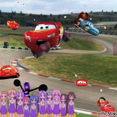 Lightning McQueen Race: Who is #1 McQueen? - Free animated GIF - PicMix