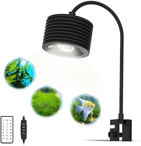 Lominie Led Aquarium Light Channels Dimmable Plant Tank Light With