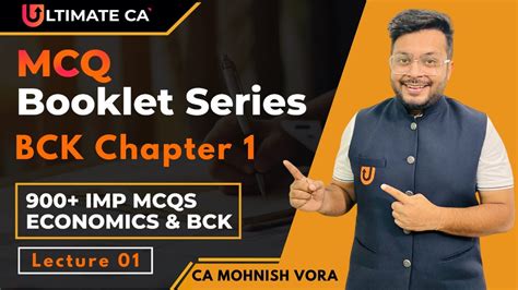 BCK Chp 1 MCQ Booklet Series Imp MCQs CA Foundation Dec 2023 CA