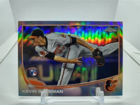 2013 Topps Chrome 194 Kevin Gausman Refractor Rookie RC Blue Jays EBay