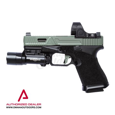 Agency Arms Modified Glock 19 Gen 3 Peacekeeper Jungle Green Midline