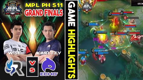 Blacklist Vs Echo Full Game Highlights Mpl Philippines S Grand