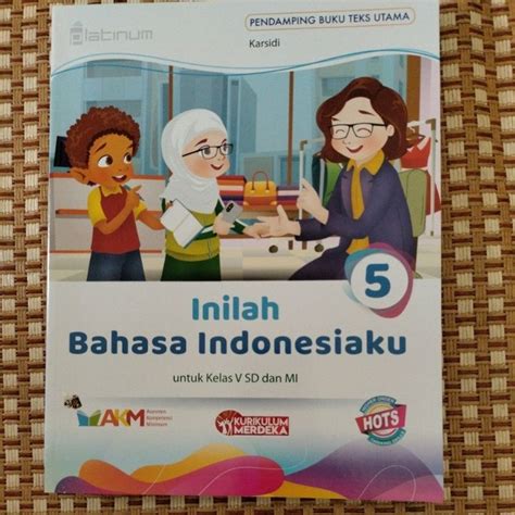 Jual Inilah Bahasa Indonesiaku Untuk Kelas Sd Dan Mi Kurikulum