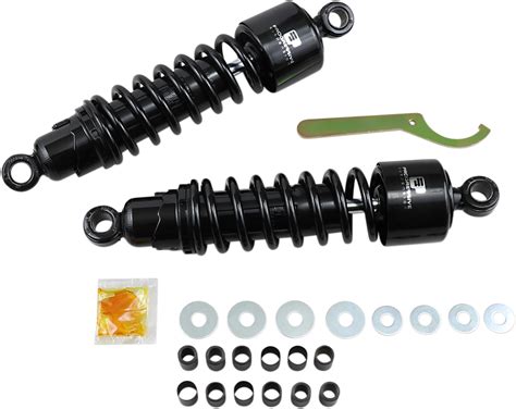 Progressive 412 Black Heavy Duty 12 Rear Shocks For 15 17 Harley