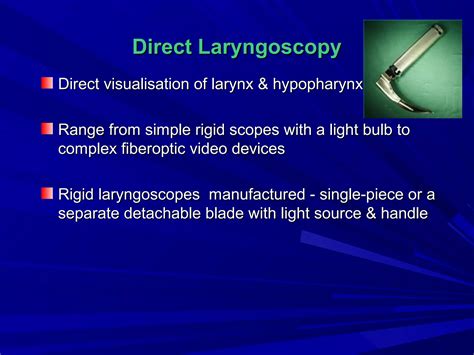 Laryngoscopy Ppt