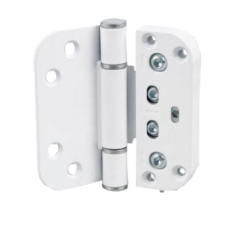 Nico Proload Timber Upvc Composite Butt Type Door Hinge In White Heavy