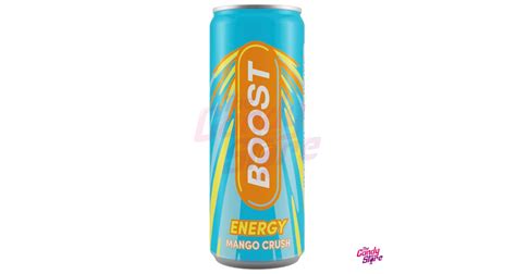 Boost Energy Energy Drink With Mango Flavor 250 Ml Candy Store Cz