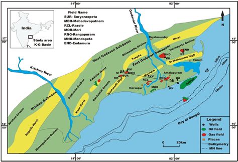 Krishna Godavari Basin Geology