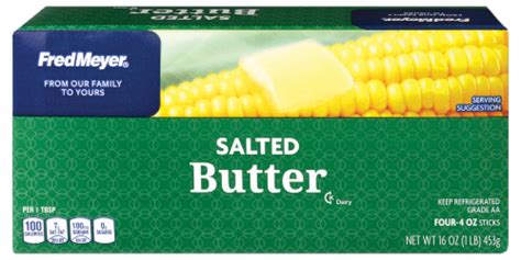 Fred Meyer Salted Butter Sticks Ct Oz Kroger