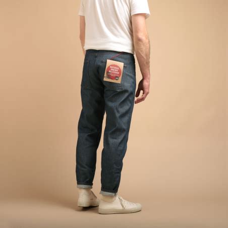 Naked Famous Easyguy Natural Indigo Selvedge