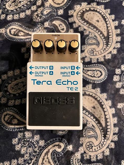 Boss TE 2 Tera Echo Reverb