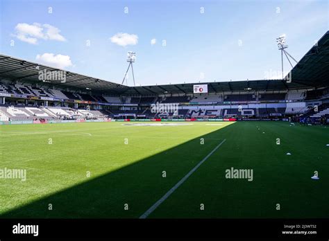 Almelo - The stadium interior during the match between Heracles Almelo ...