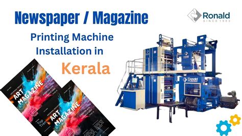 Newspaper Printing Machine Installation In Kerala Newspaperprint