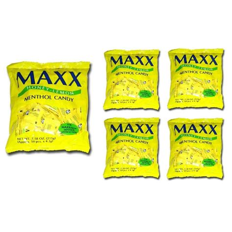 maxx menthol candy honey lemon flavor pack   walmartcom walmartcom