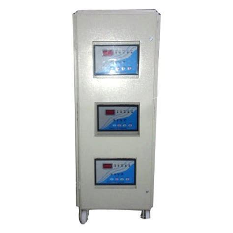 Automatic 99 Three Phase Air Cooled Servo Voltage Stabilizer 330 470v