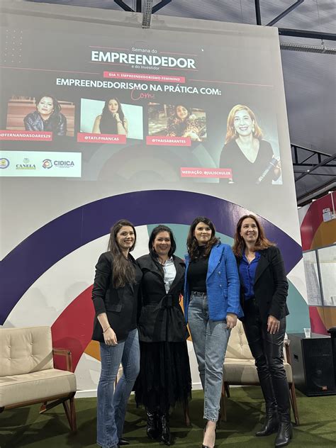 Empreendedorismo Feminino Pauta De Encontro No Cidica Atividade