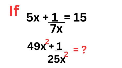 Math Olympiad Question You Should Learn This Trick Youtube