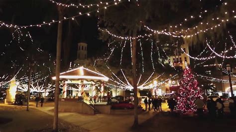 St Augustines Nights Of Lights Youtube