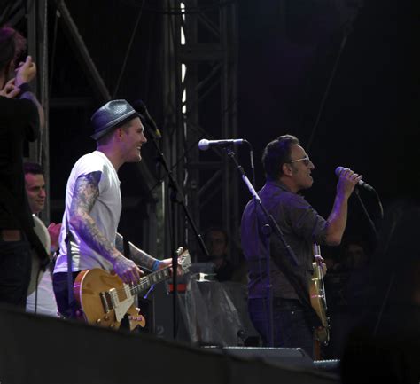 The Gaslight Anthem And Bruce Springsteen Taken From The Flickr