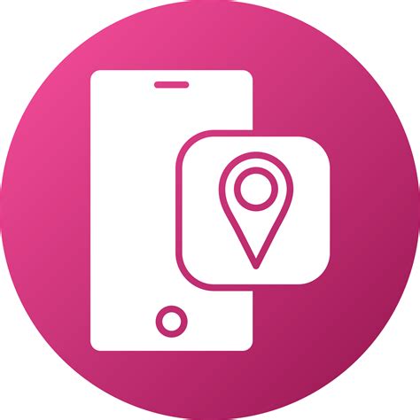 Navigation App Icon Style 21804335 Vector Art At Vecteezy