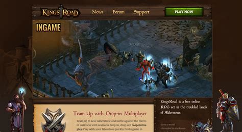 KingsRoad - 3D browser MMORPG